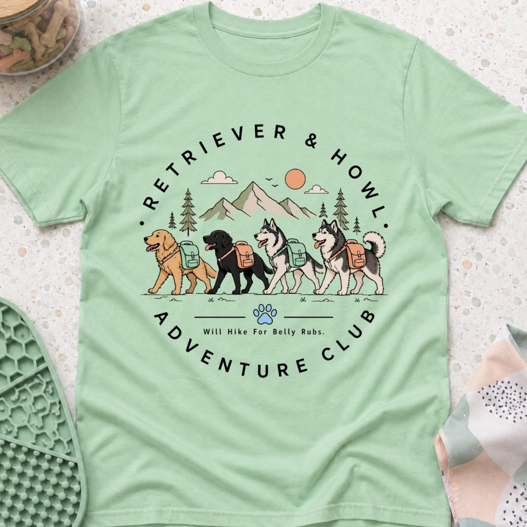 Retriever & Howl Adventure Club T-Shirt