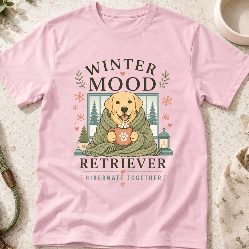 Winter Mood Retriever T-Shirt