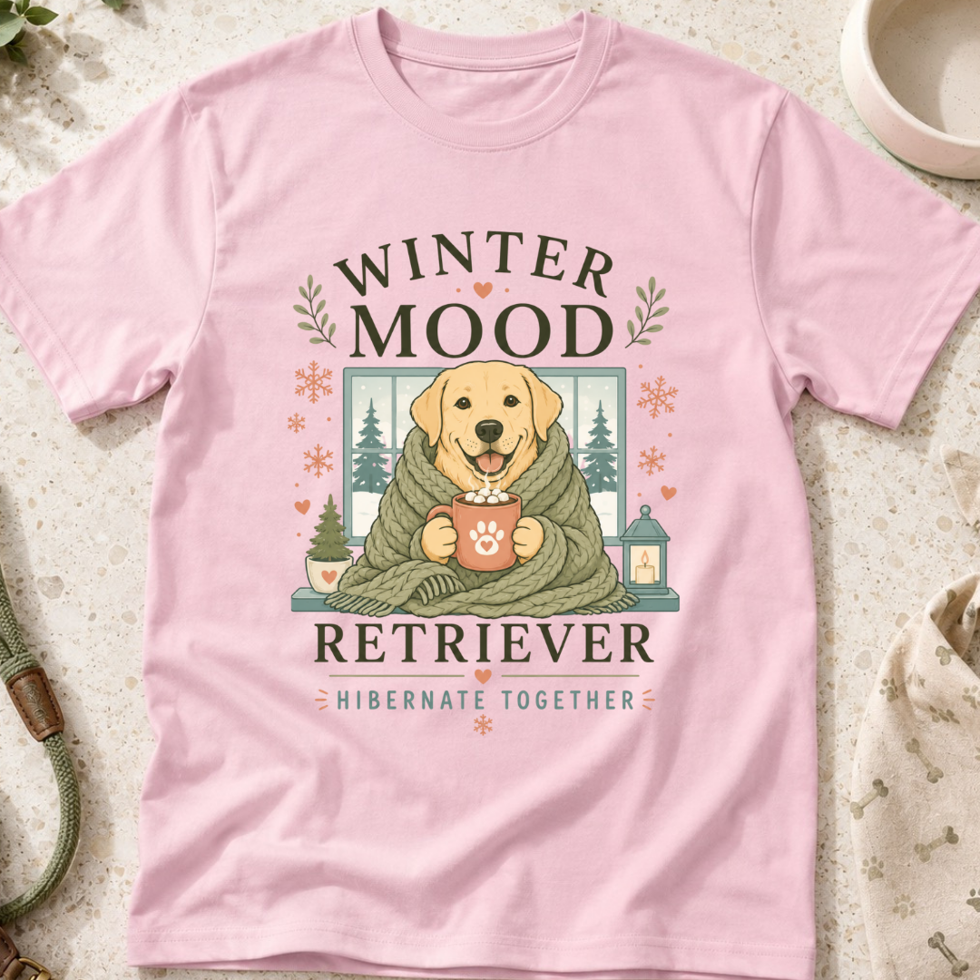 Winter Mood Retriever T-Shirt