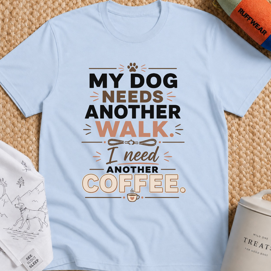 My Dog Needs Another Walk T-Shirt