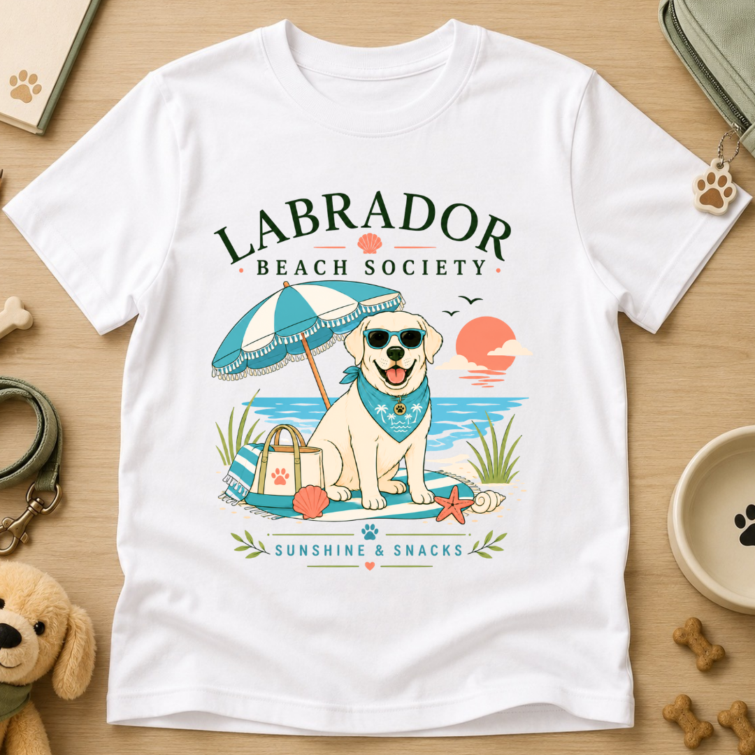 Labrador Beach Society Kids Tee
