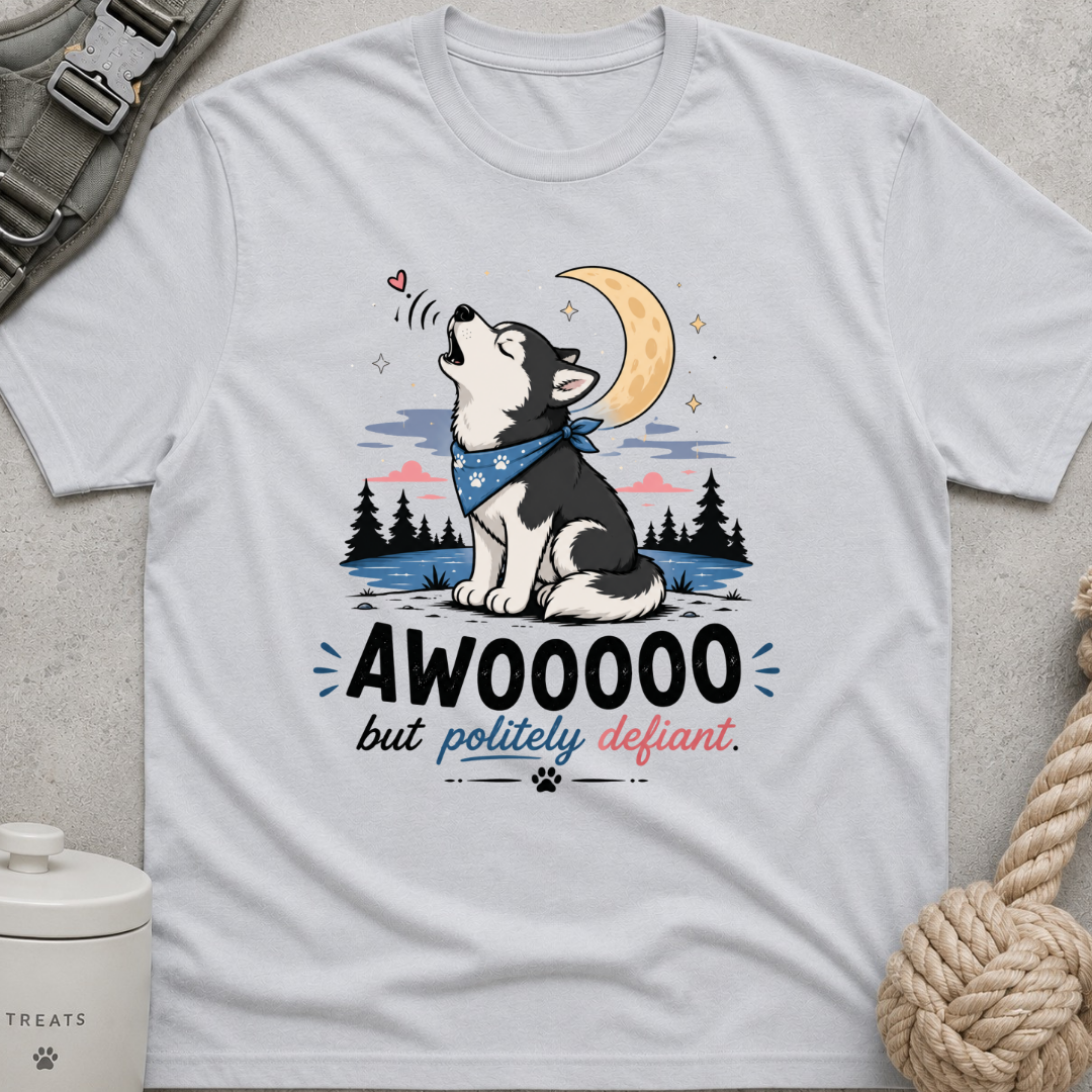 Awoooo But Politely Defiant T-Shirt