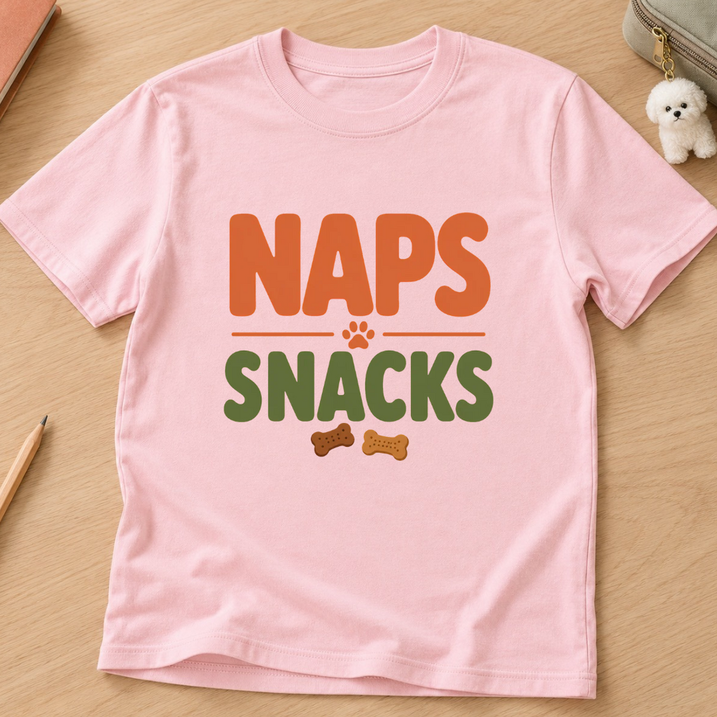 Nap Snacks Kids Tee