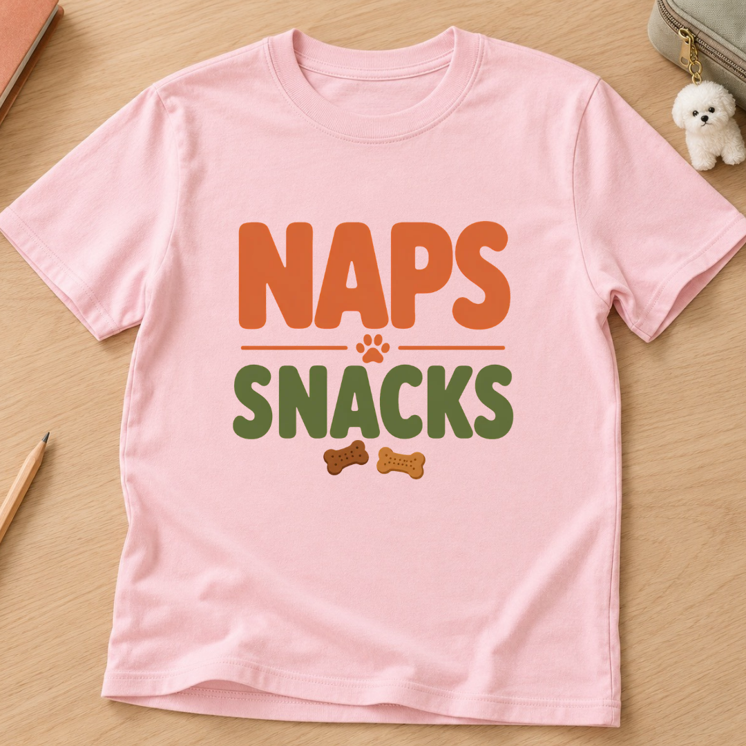 Nap Snacks Kids Tee