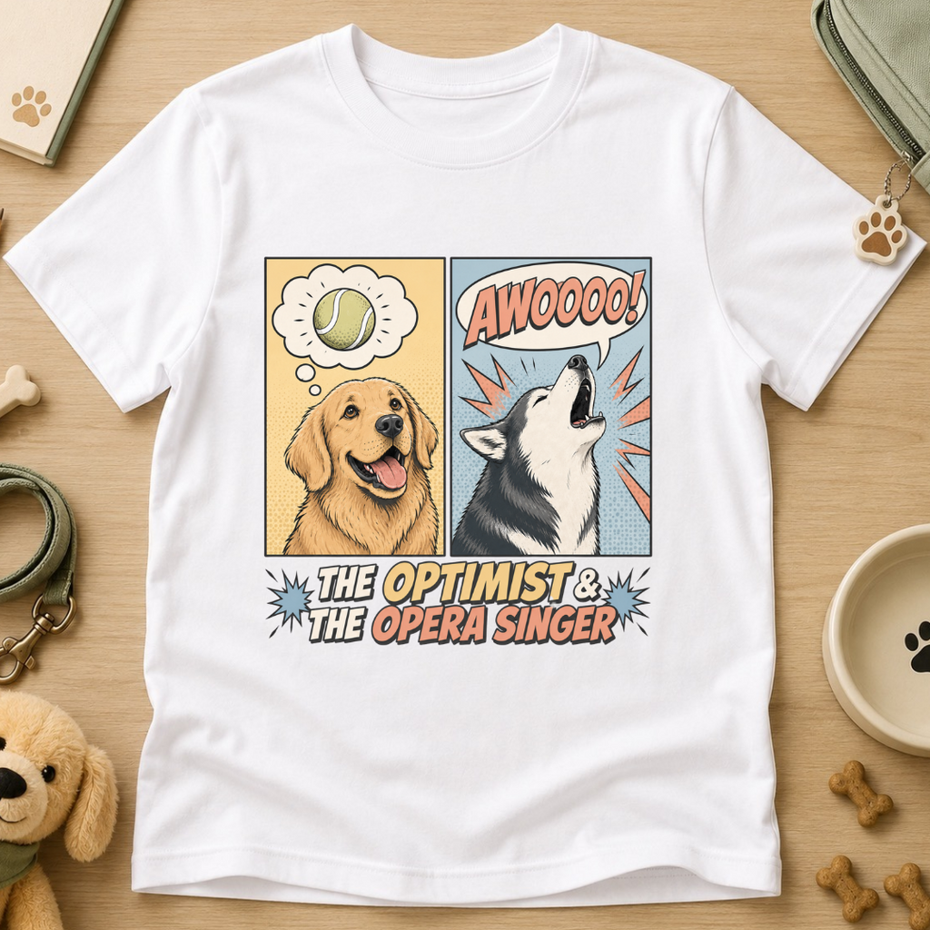 The Optimist & The Opera Singer Kids Tee