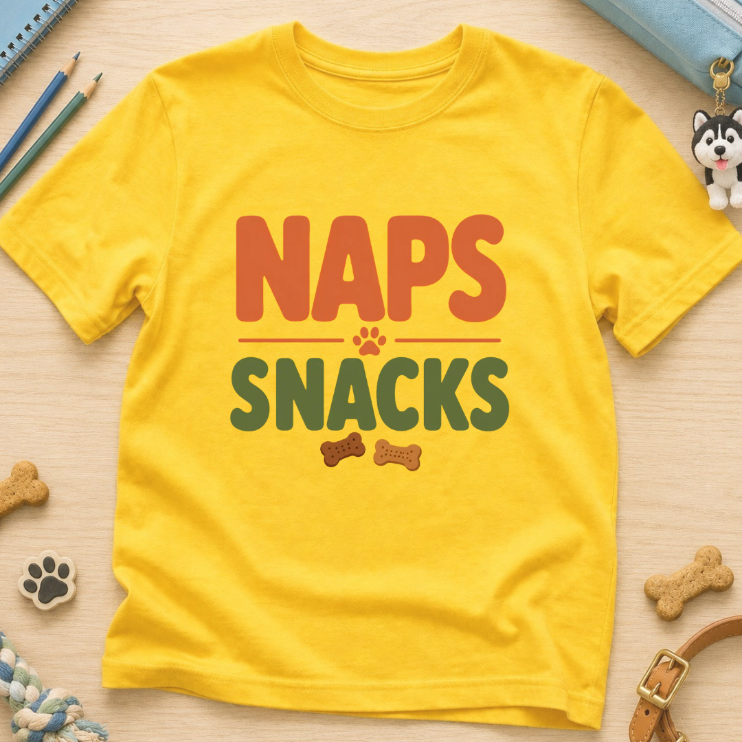 Nap Snacks Kids Tee