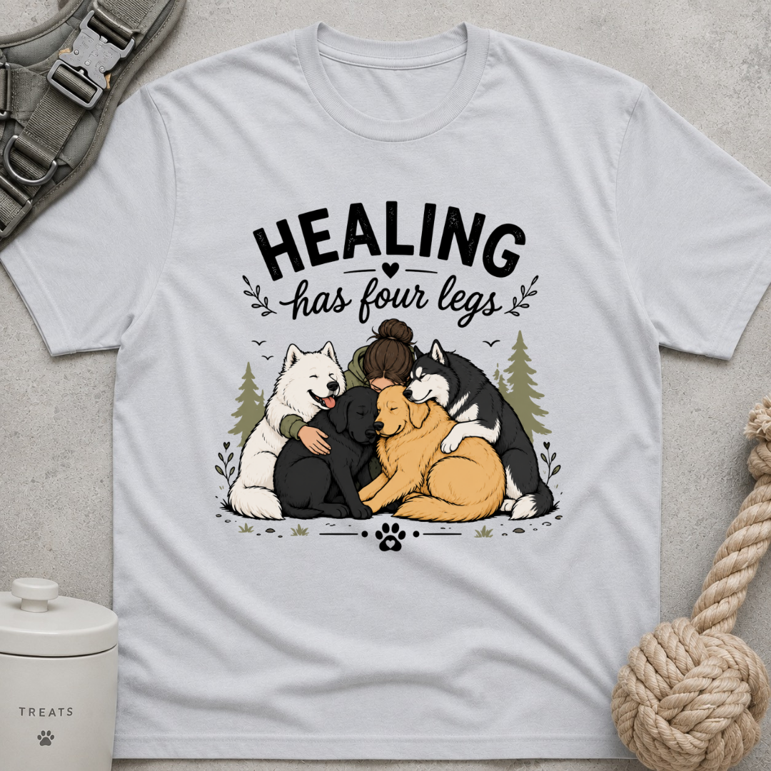 Healing Has Four Legs (Pack) T-Shirt