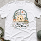 You're Safe Here, Love, Labrador T-Shirt
