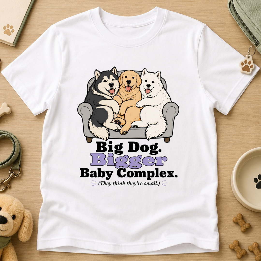 Big Dog Bigger Baby Complex Kids Tee