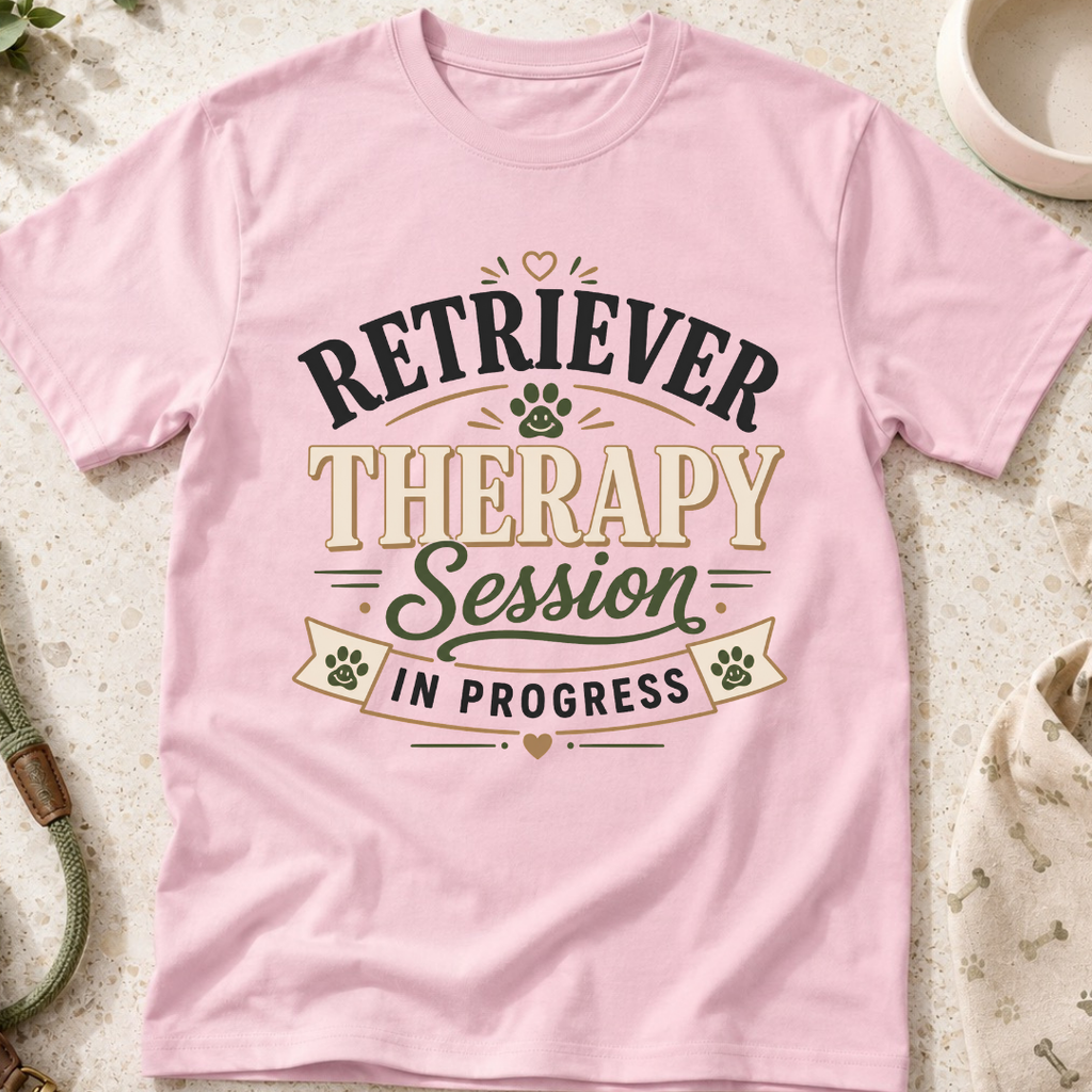 Retriever Therapy Session in Progress T-Shirt