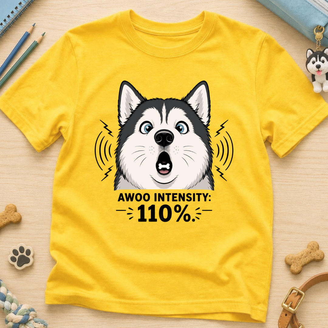 Awoo Intensity 110% Kids Tee