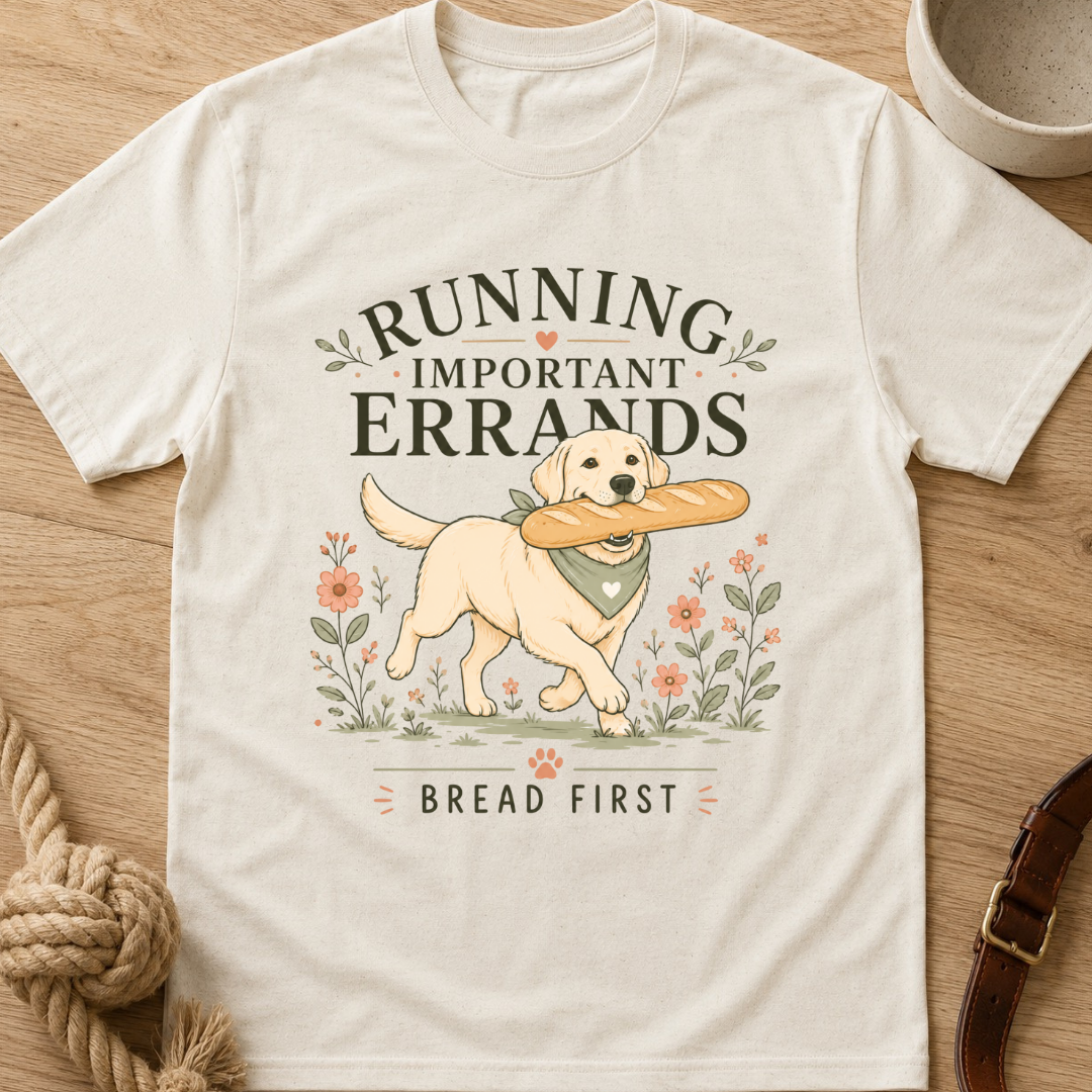 Running Important Errands T-Shirt