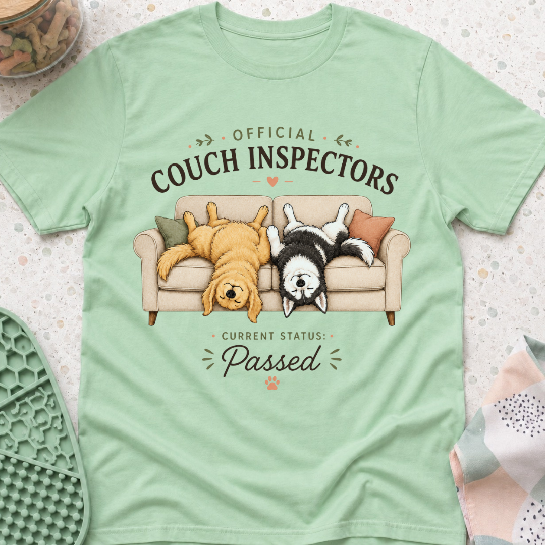 Official Couch Inspectors T-Shirt