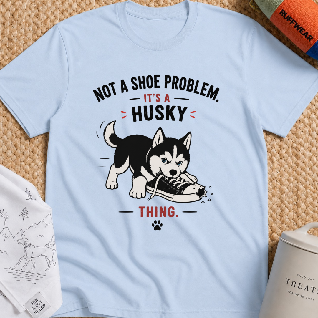 Not a Shoe Problem It's a Husky thing T-Shirt