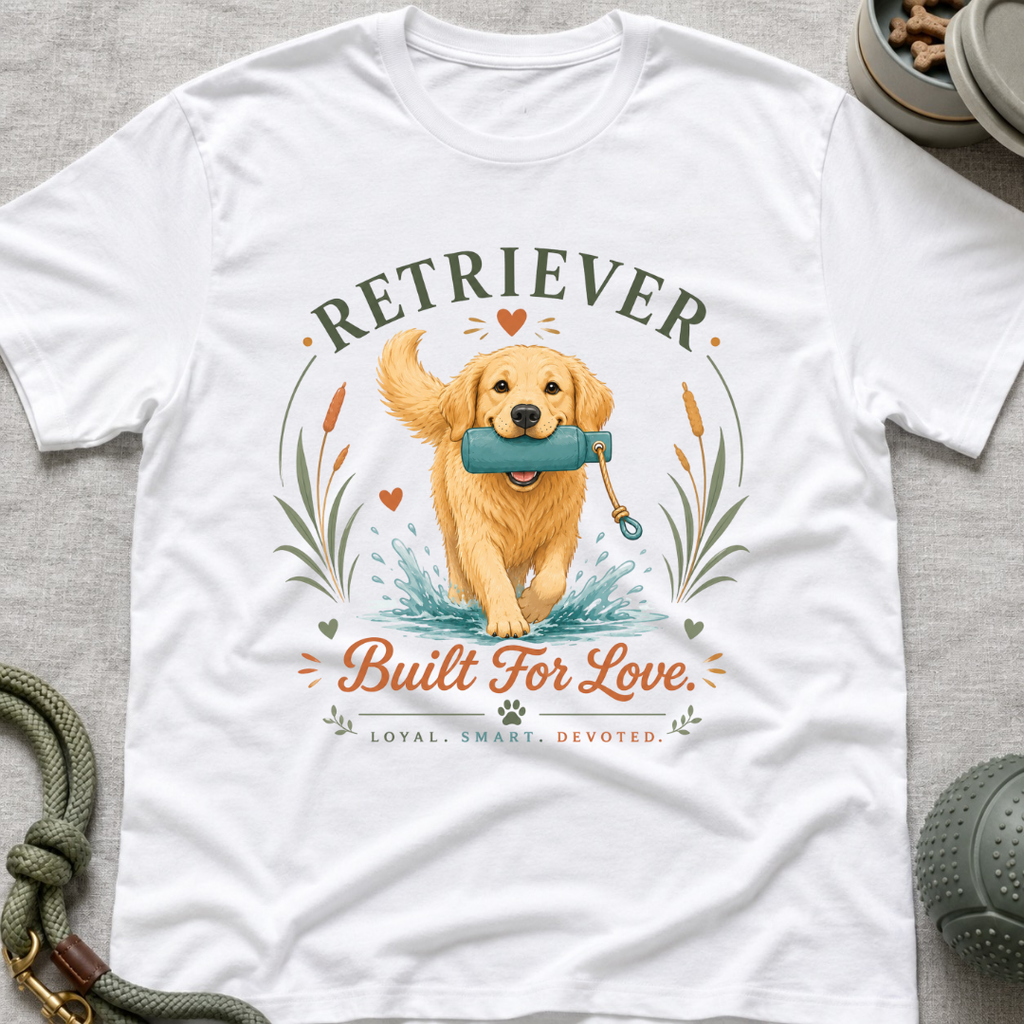 Retriever Built for Love T-Shirt