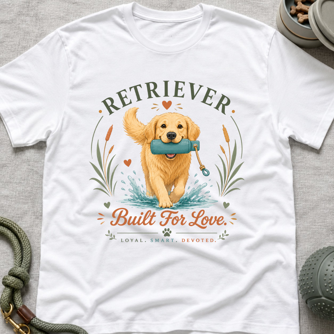 Retriever Built for Love T-Shirt