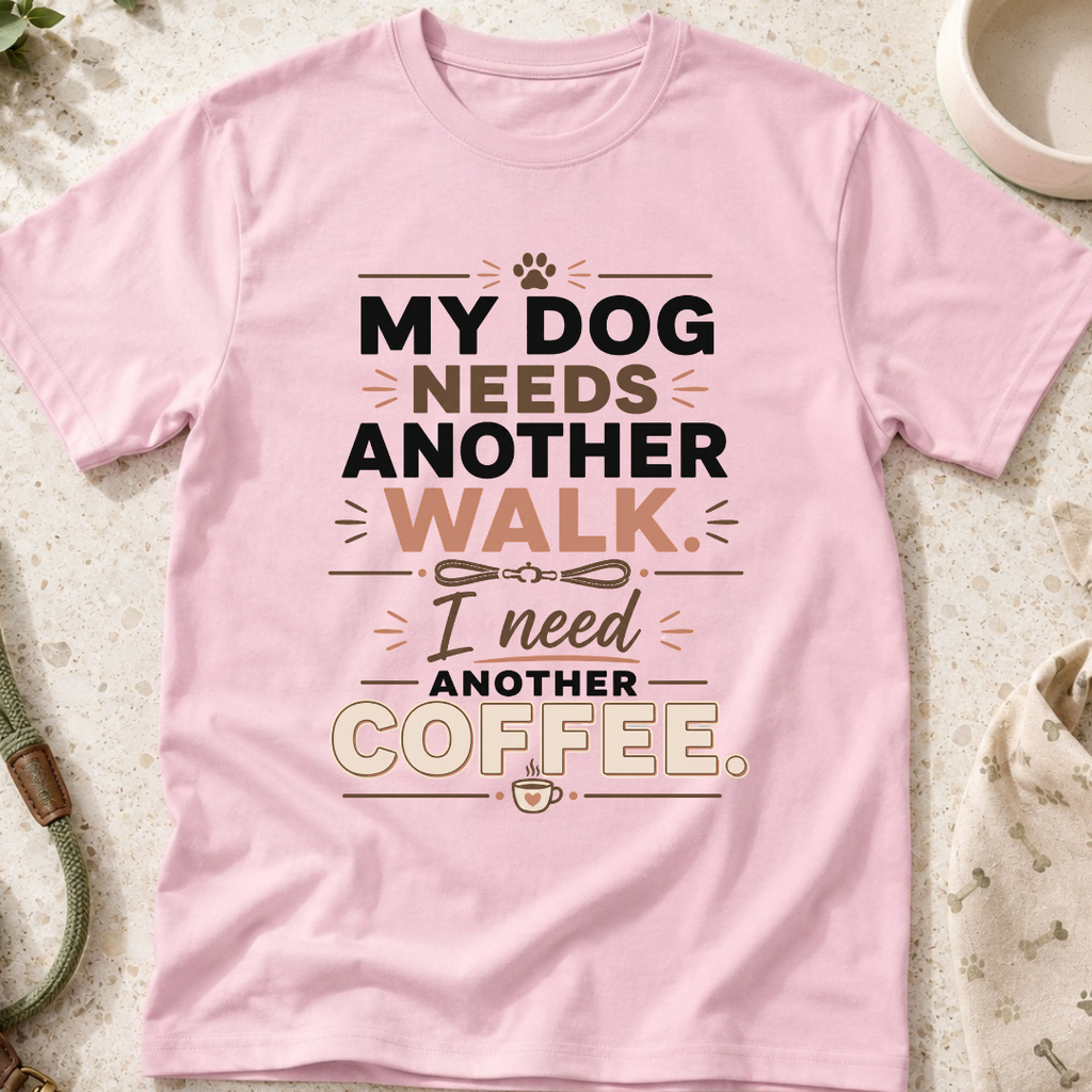 My Dog Needs Another Walk T-Shirt