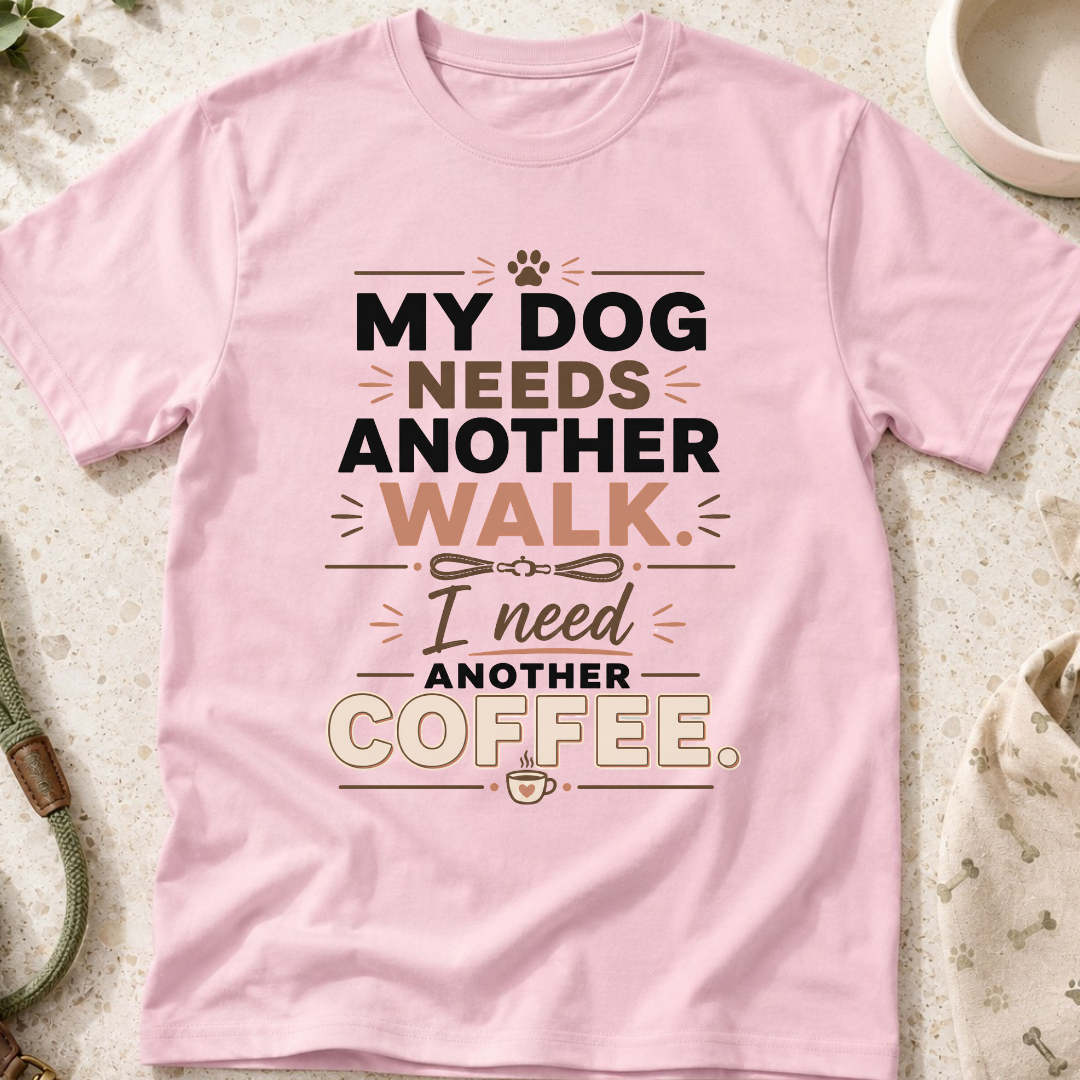 My Dog Needs Another Walk T-Shirt
