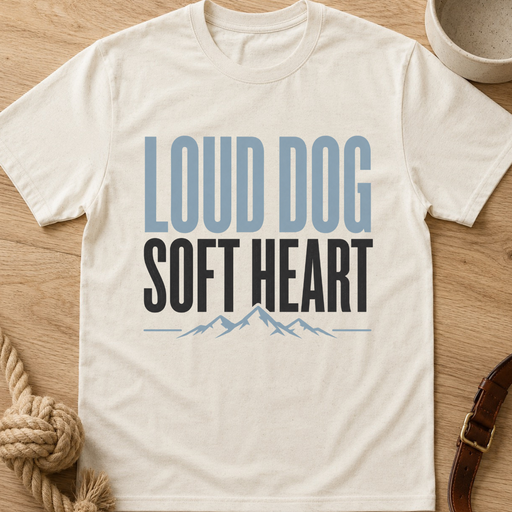 Loud Dog Soft Heart T-Shirt