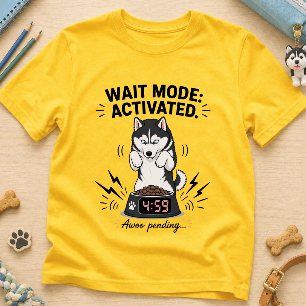 Wait Mode Activated Kids Tee