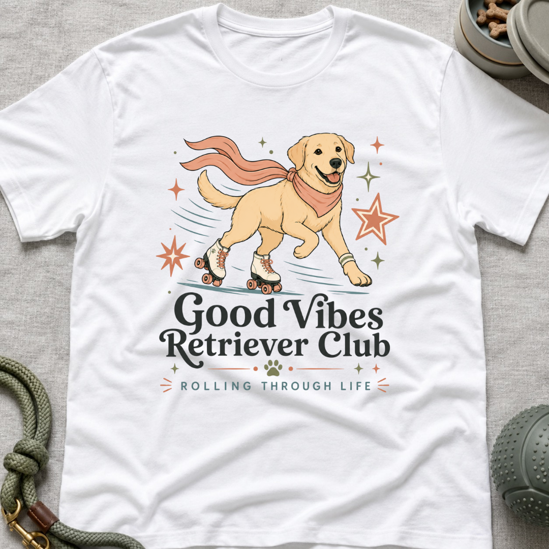 Good Vibes Retriever Club T-Shirt