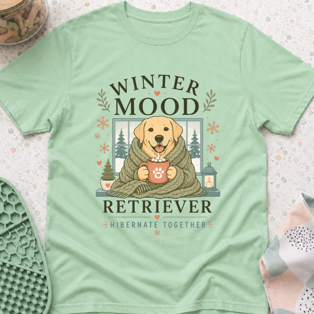 Winter Mood Retriever T-Shirt