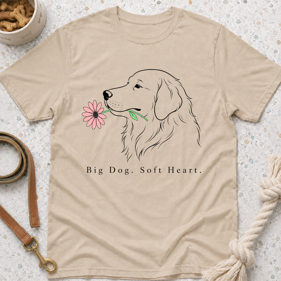 Big Dog Soft Heart T-Shirt