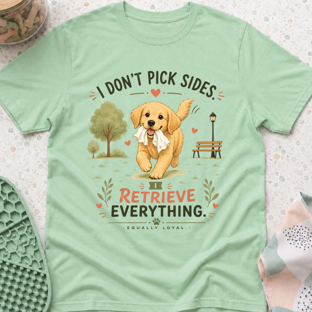 I don't pick sides I retrieve everything T-Shirt