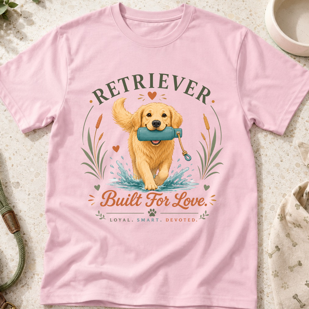 Retriever Built for Love T-Shirt