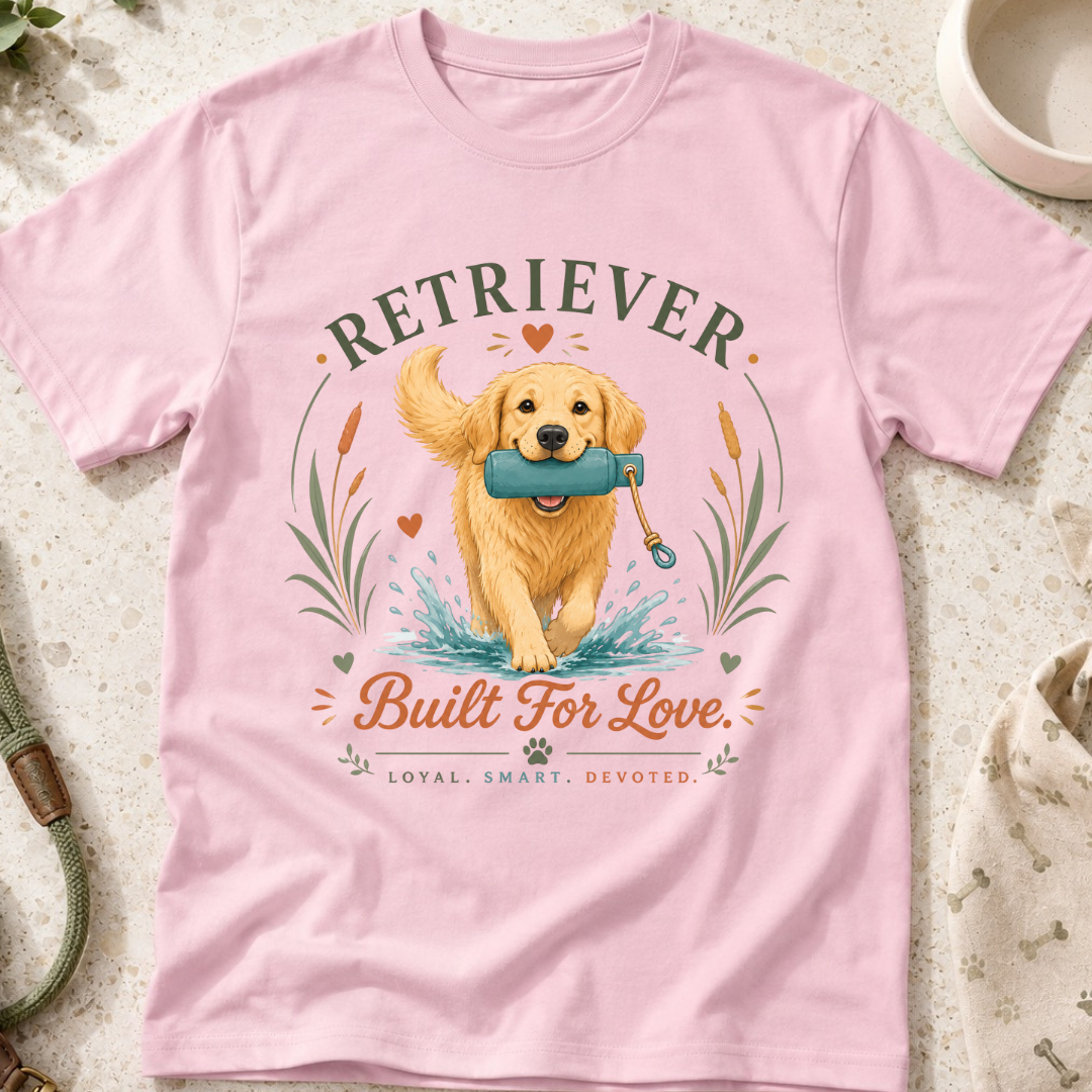 Retriever Built for Love T-Shirt