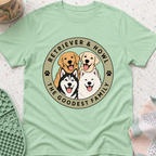 Retriever & Howl The Goodest Family T-Shirt