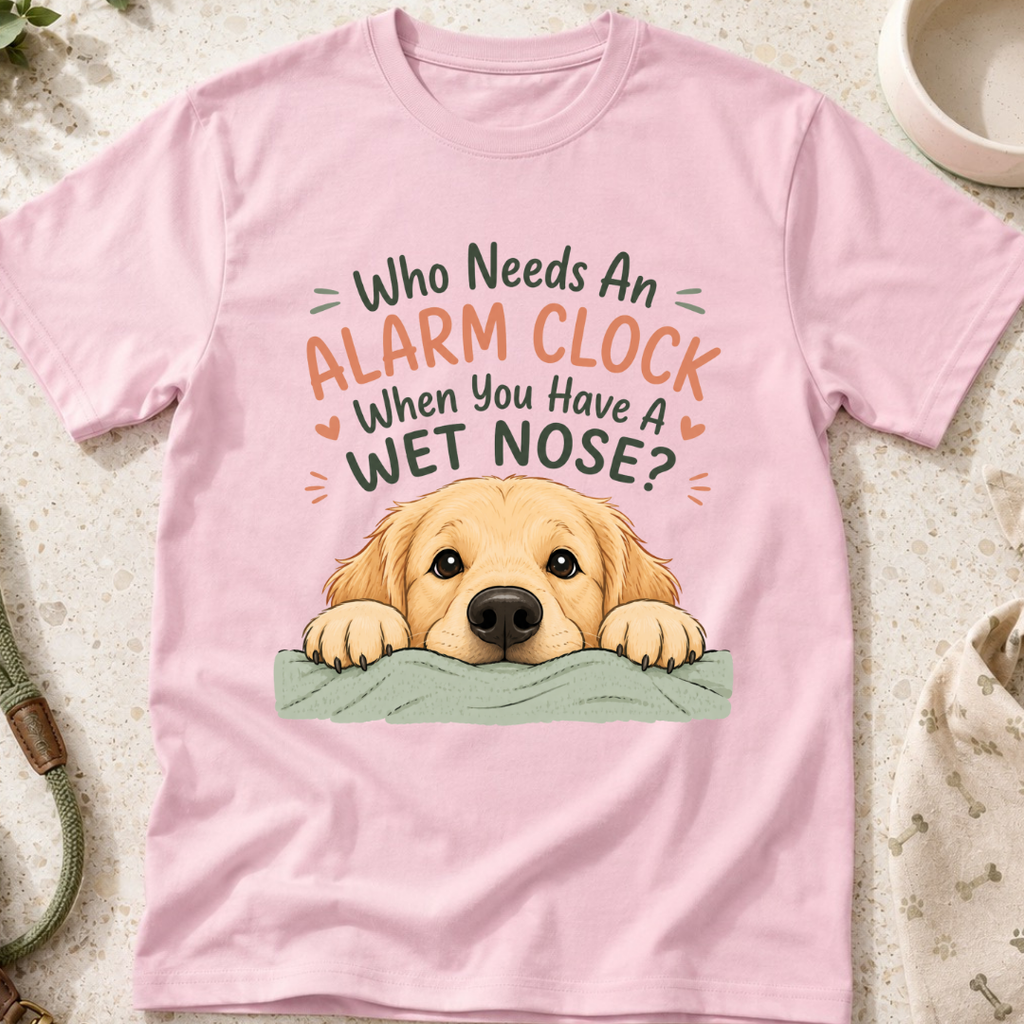 Who Needs an Alarm Clock T-Shirt