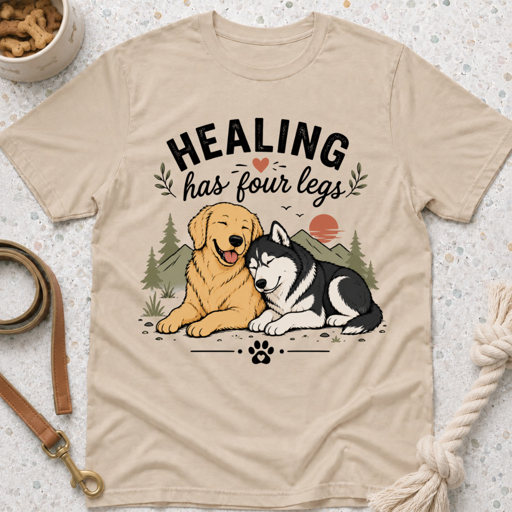 Healing Has Four Legs (Duo) T-Shirt