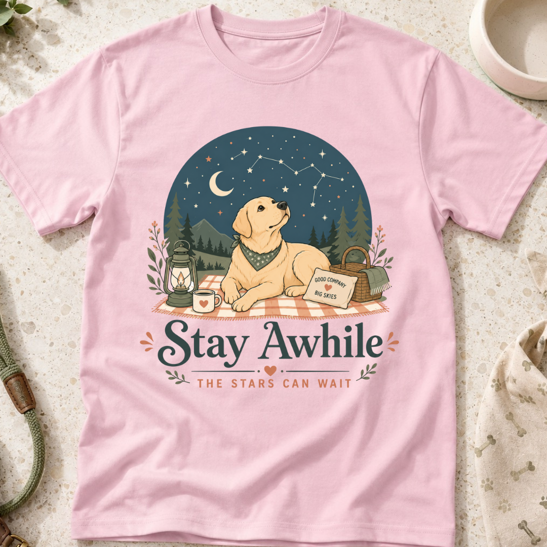 Stay Awhile The Stars Can Wait T-Shirt