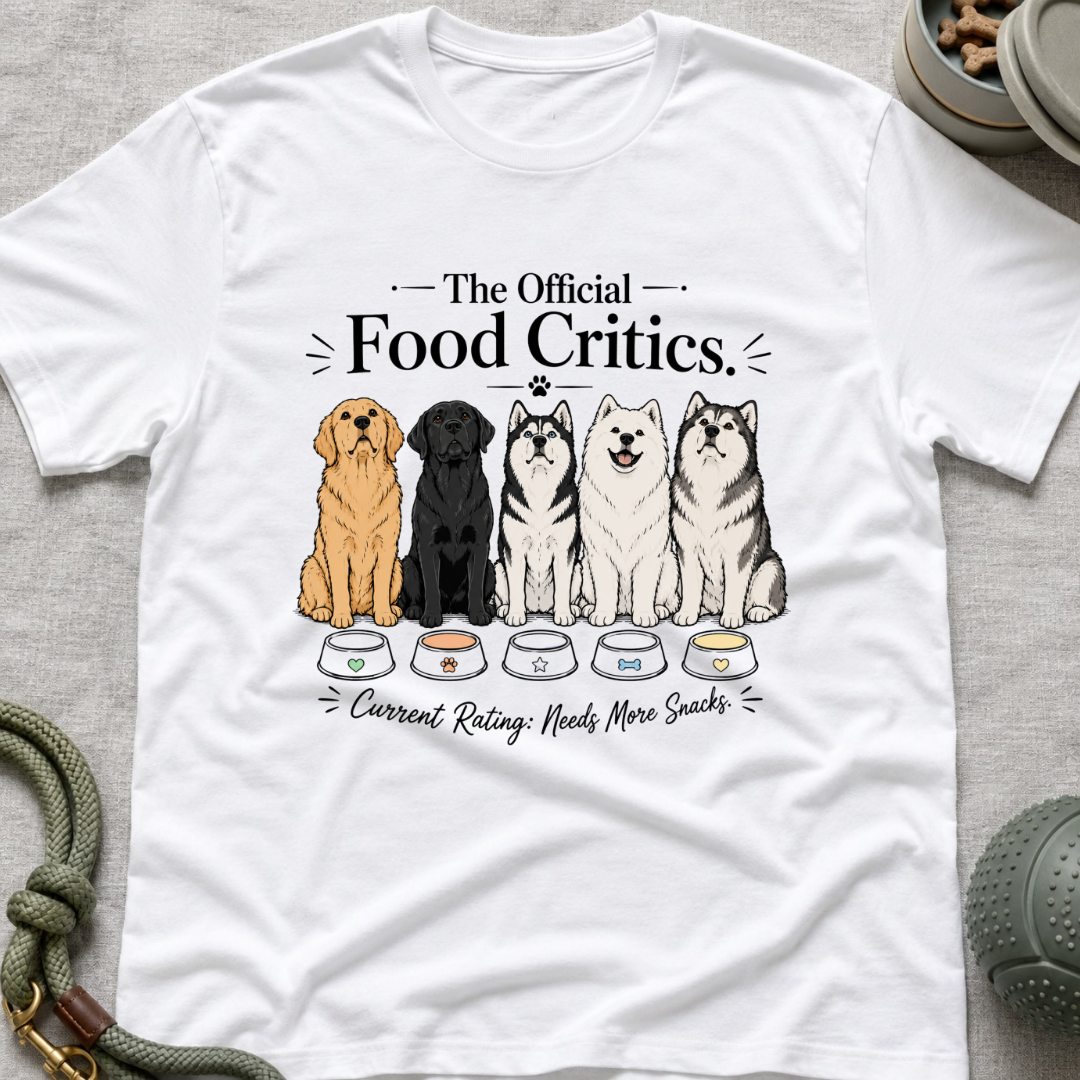 The Official Food Critics T-Shirt
