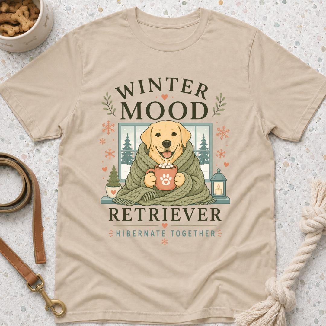 Winter Mood Retriever T-Shirt