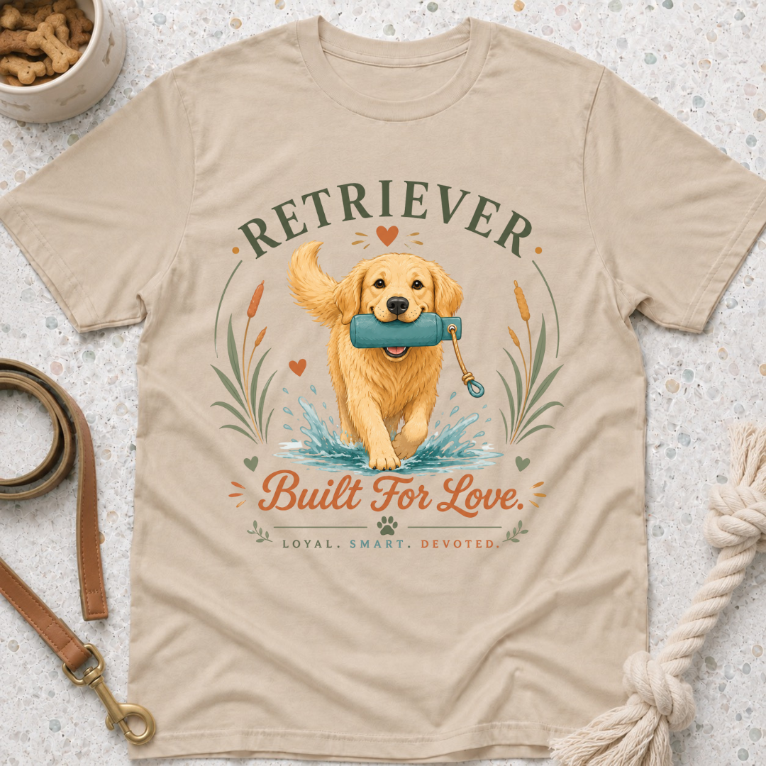 Retriever Built for Love T-Shirt