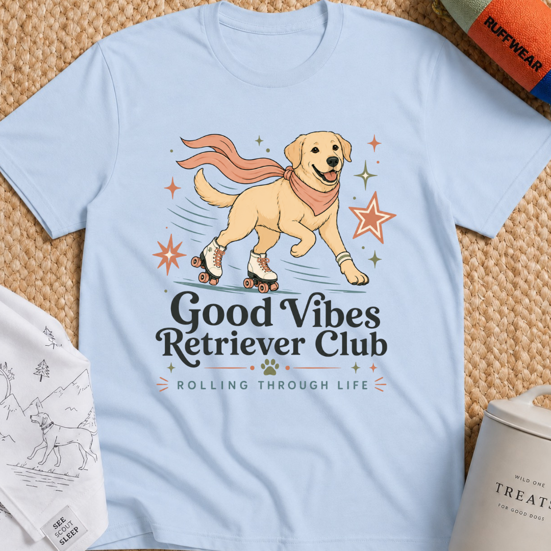 Good Vibes Retriever Club T-Shirt