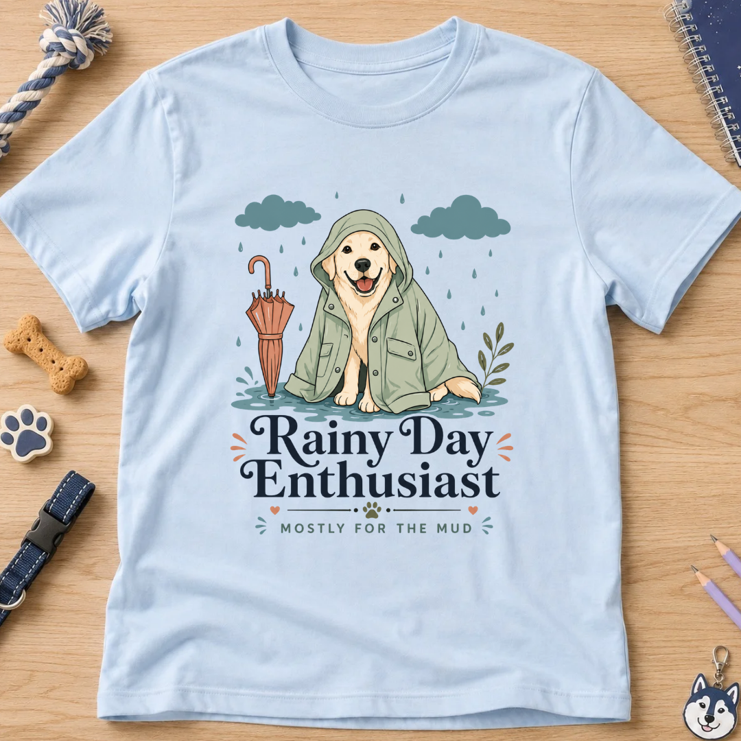Rainy Day Enthusiast Kids Tee