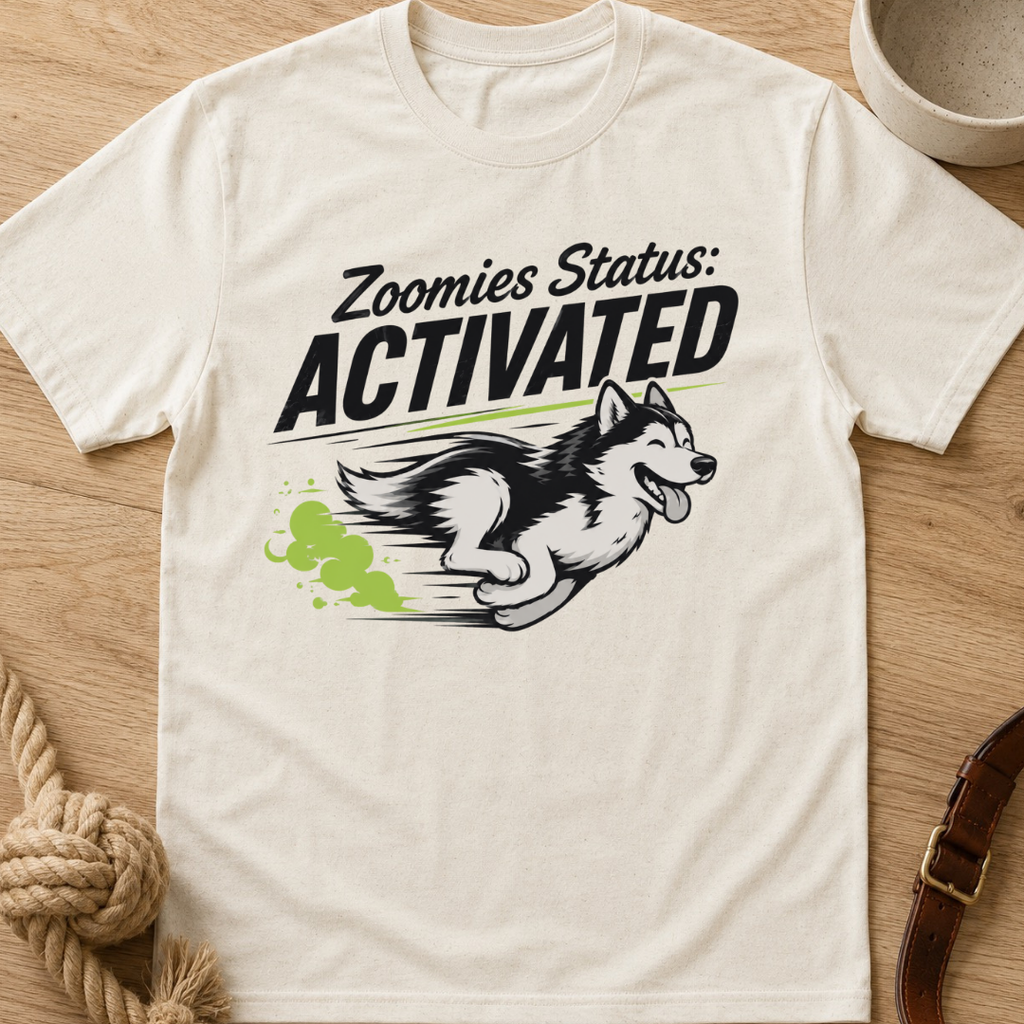 Zooming Status Activated T-Shirt