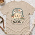 You're Safe Here, Love, Labrador T-Shirt