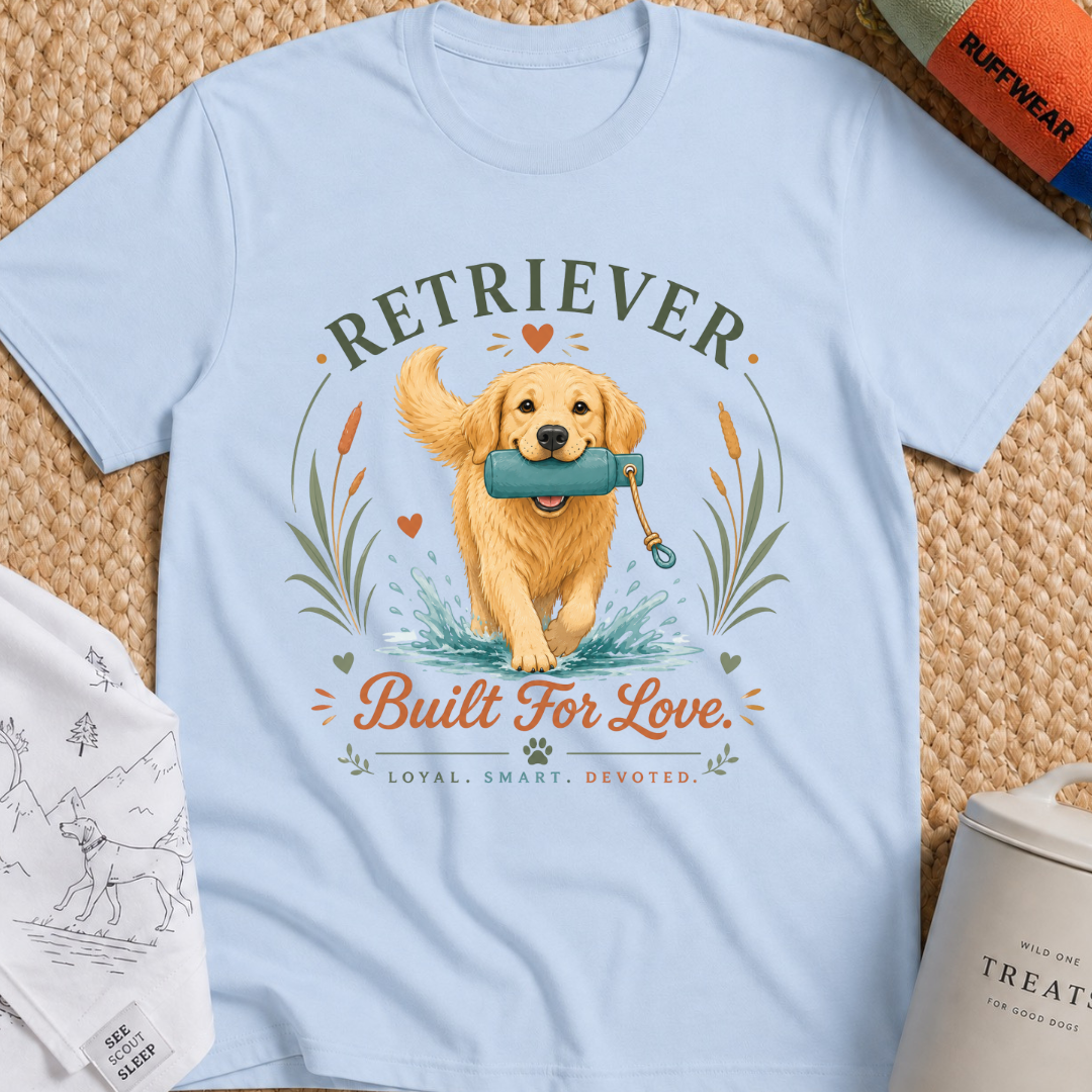 Retriever Built for Love T-Shirt