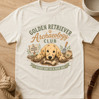 Golden Retriever Archaeology Club T-Shirt