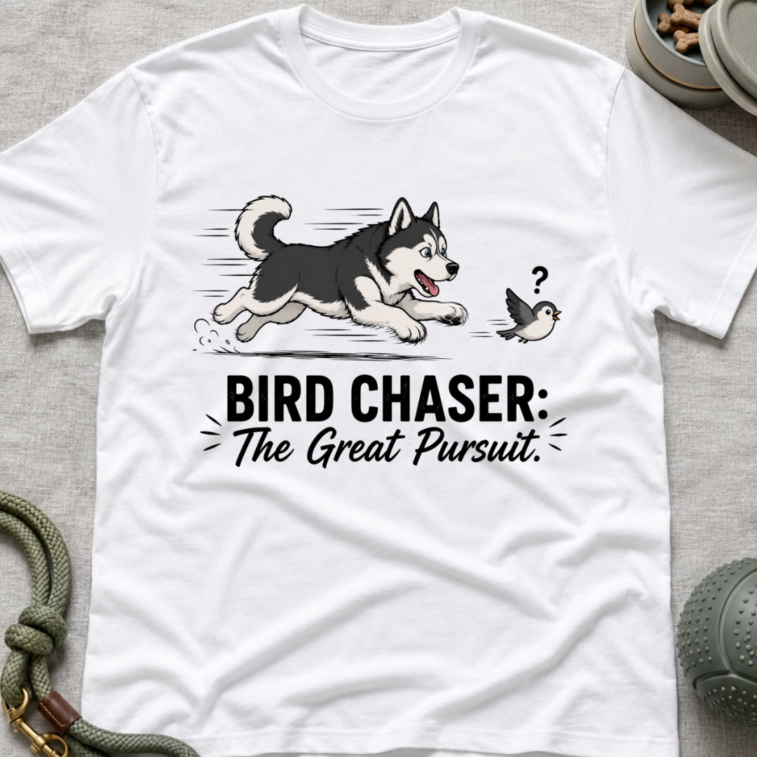 Bird Chaser The Great Pursuit T-Shirt