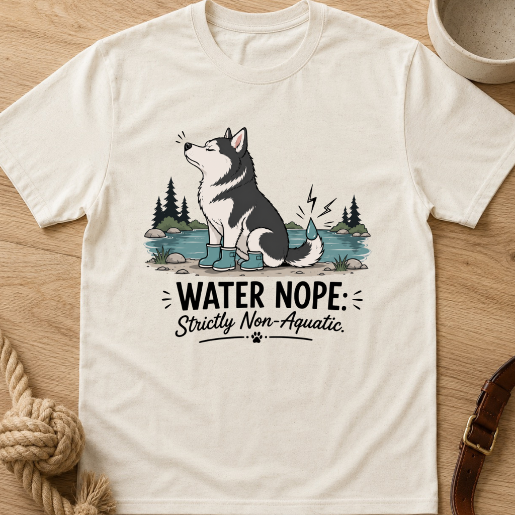 Water Nope Strictly Non-Aquatic T-Shirt