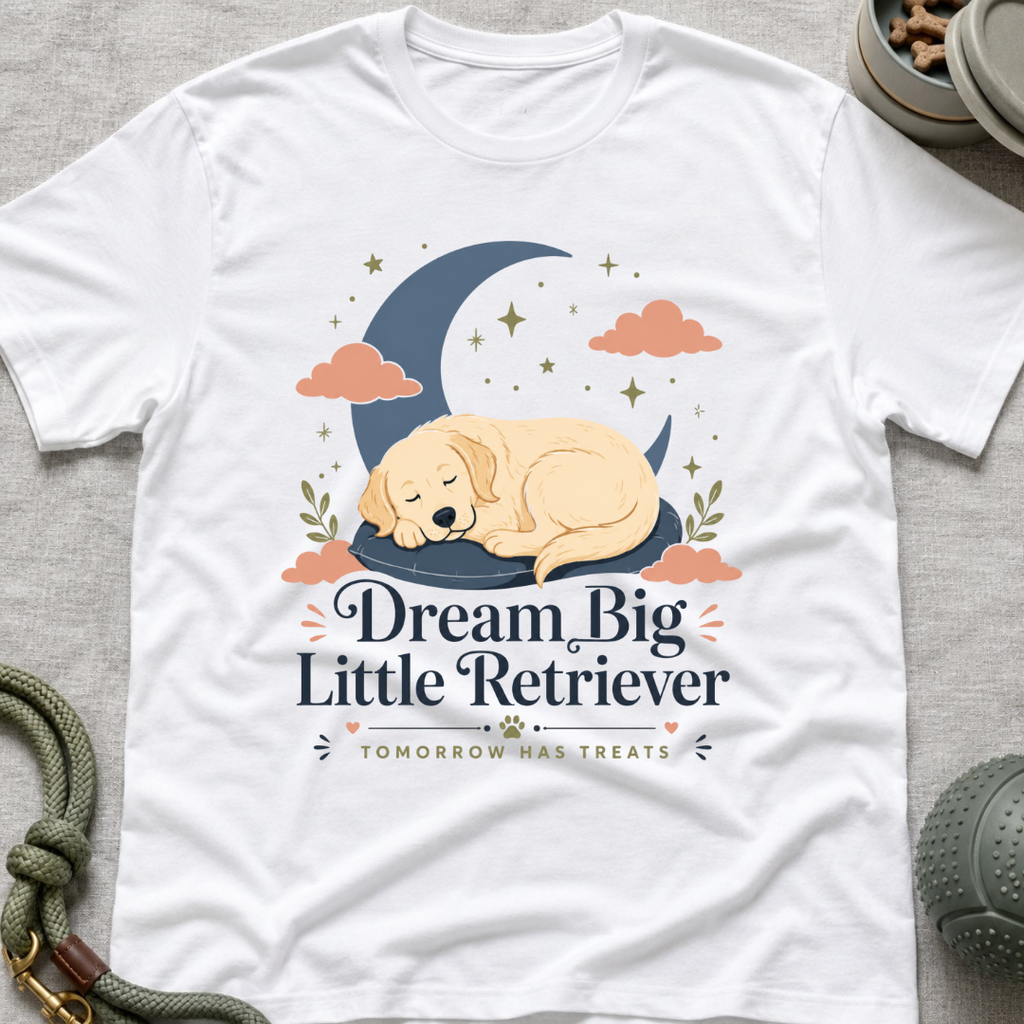 Dream Big Little Retriever T-Shirt