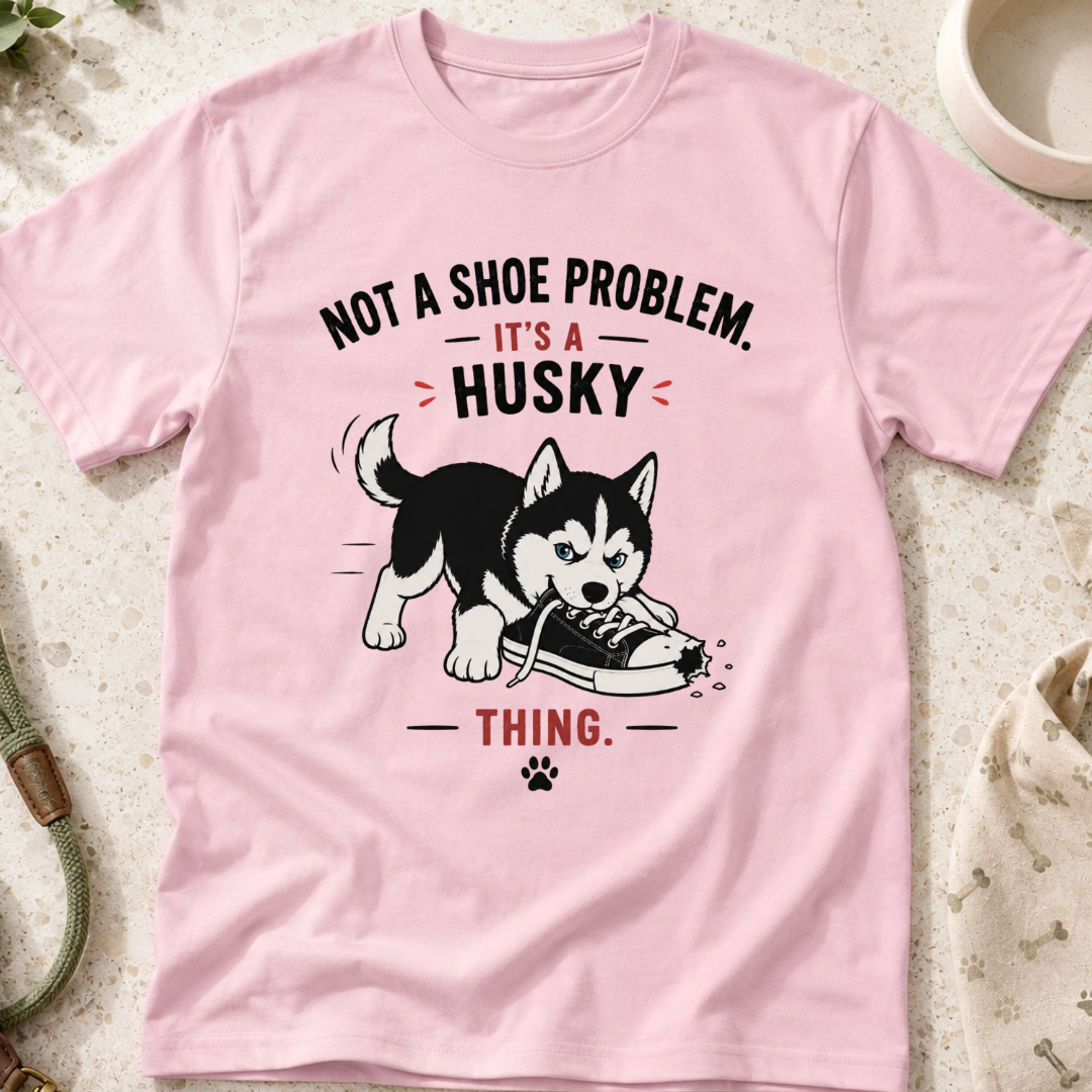 Not a Shoe Problem It's a Husky thing T-Shirt