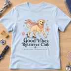 Good Vibes Retriever Club Kids Tee