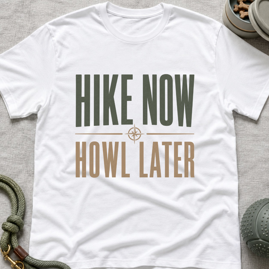 Hike Now Howl Later T-Shirt