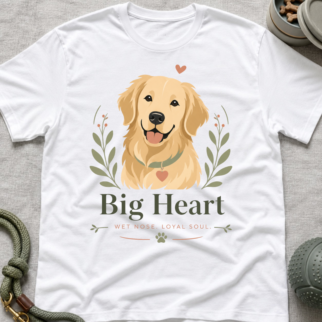 Big Heart Wet Nose T-Shirt